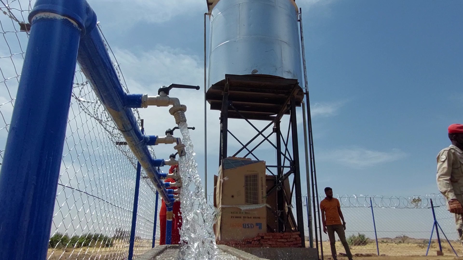 محطة مياه منطقة فج الحلا