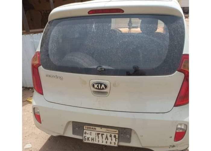سيارة منهوبة تم ضبطها بولاية نهر النيل